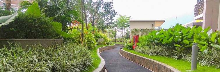 Lobi Restful and Warm Studio at Springlake Summarecon Apartment By Travelio