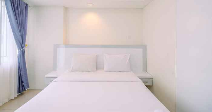 Bedroom Nice and Fancy Studio at Bogor Icon Apartment By Travelio