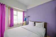 Kamar Tidur Comfort Studio Apartment at Margonda Residence 3 By Travelio