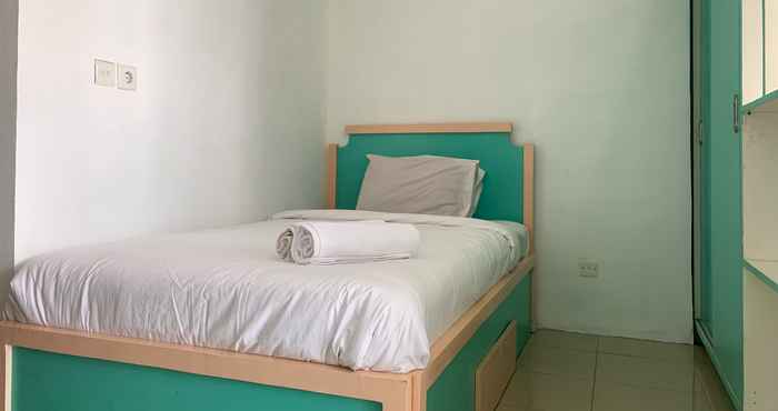 ห้องนอน Cozy Studio Apartment at Park View Condominium By Travelio