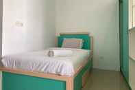 ห้องนอน Cozy Studio Apartment at Park View Condominium By Travelio