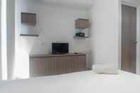 Common Space Modern Minimalist Studio Room Apartment at Taman Melati By Travelio