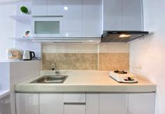 Common Space 5 Homey 2BR Furnished at Apartment The Edge Bandung By Travelio