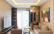 Lobi 3 Comfy 2BR + Study Room at Sudirman Suites Apartment By Travelio Premium