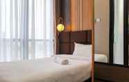 ห้องนอน 2 Comfy 2BR + Study Room at Sudirman Suites Apartment By Travelio Premium