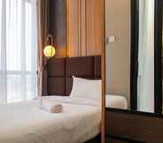 Bedroom 2 Comfy 2BR + Study Room at Sudirman Suites Apartment By Travelio Premium