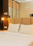 BEDROOM Comfy 2BR + Study Room at Sudirman Suites Apartment By Travelio Premium