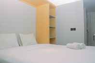 Bedroom Fully Furnished Studio Apartment at Springlake Summarecon By Travelio