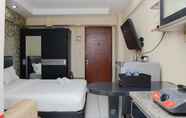 Lobby 3 Minimalist Studio Room Apartment at Kebagusan City By Travelio