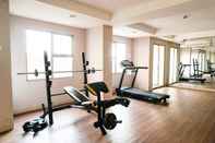 Fitness Center Homey and Minimalist 1BR at Belmont Residence Puri Apartment By Travelio