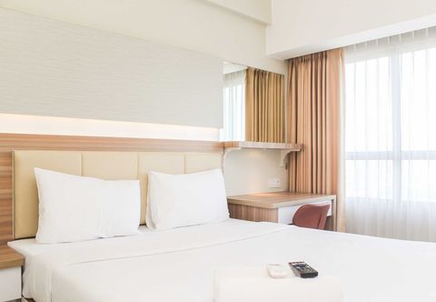 Bedroom Fancy and Nice Studio Apartment at Springlake Summarecon Bekasi By Travelio