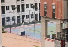 Fitness Center 7 Comfy and New Furnished Studio at Transpark Juanda Bekasi Timur Apartment By Travelio