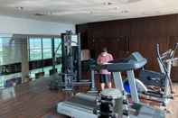 Fitness Center Modern 2BR Apartment Connected to CITO Mall at Aryaduta Residence By Travelio