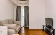 Common Space 3 Fancy 2BR at Apartment M-Town Residence near Summarecon Mall By Travelio