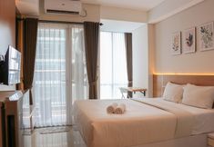 Bedroom 2 Comfy and Elegant Studio at Tamansari Iswara Apartment By Travelio