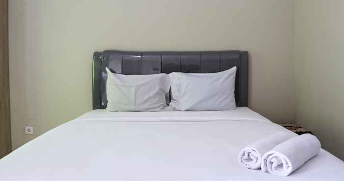 Kamar Tidur Studio Room Simply Look at Mont Blanc Bekasi Apartment By Travelio