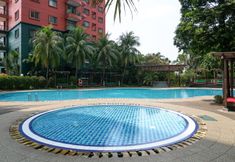 Kolam Renang 7 Homey and Spacious 2BR at Nuansa Hijau Pondok Indah Apartment By Travelio