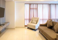 Lobby 4 Elegant and Spacious 3BR Apartment at La Riz Supermall Mansion By Travelio