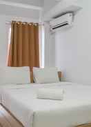 BEDROOM Comfy and Best Deal Studio at Patraland Urbano Apartment By Travelio