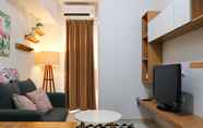 Lobby 3 Homey and Tranquil Designed 2BR at Springlake Summarecon Bekasi Apartment By Travelio