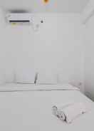 BEDROOM Cozy Style and Comfort 1BR at Serpong Garden Apartment By Travelio