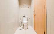 In-room Bathroom 4 Modern and Nice Studio at Tree Park City Cikokol Apartment By Travelio