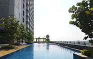 Swimming Pool 6 Modern and Nice Studio at Tree Park City Cikokol Apartment By Travelio