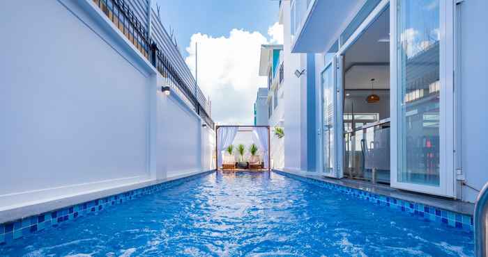 สระว่ายน้ำ T-Maison Boutique Villa, with Pool, Karaoke, Billiards, near beach, Vung Tau