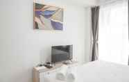 Common Space 2 Enjoy Living and Minimalist Studio Room at Citra Living Apartment By Travelio