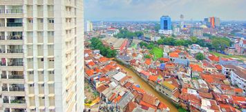 Exterior 5 1BR Cozy Apartment at Braga City Walk By Travelio