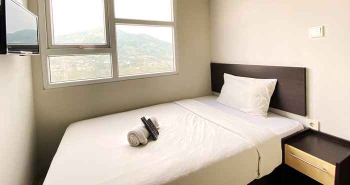 Kamar Tidur 2BR Fancy at Skyland City Jatinangor Apartment By Travelio