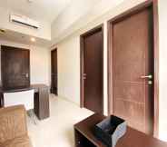 Sảnh chờ 4 2BR Fancy at Skyland City Jatinangor Apartment By Travelio