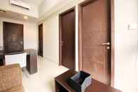 Lobby 2BR Fancy at Skyland City Jatinangor Apartment By Travelio