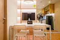 Common Space Cozy Designed and Simple 2BR Apartment at Tokyo Riverside PIK 2 By Travelio