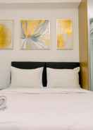 BEDROOM Cozy Studio Apartment at Urbantown Serpong By Travelio