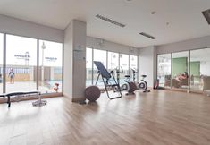 フィットネスセンター 7 Studio Room Comfort at Mekarwangi Square Cibaduyut Apartment By Travelio