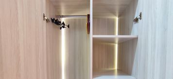 Common Space 3 Modern and Comfortable 1BR without Living Room at Amartha View Apartment By Travelio