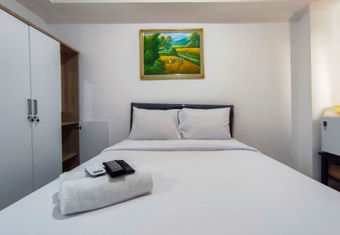 Bilik Tidur Well Design and Comfort Studio at Paltrow City Apartment By Travelio