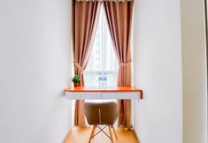 Ruang Umum 3 Minimalist Studio Room at Pacific Garden Alam Sutera Apartment near Campus By Travelio