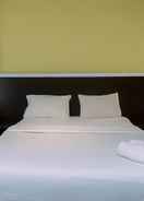 BEDROOM Comfort and Nice 1BR at Tamansari Semanggi Apartment By Travelio