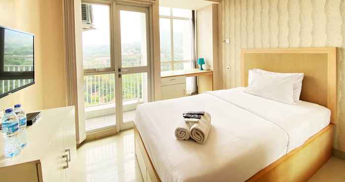 Bedroom Strategic and Comfortable Studio at Taman Melati Jatinangor Apartment By Travelio