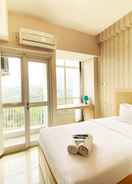 BEDROOM Strategic and Comfortable Studio at Taman Melati Jatinangor Apartment By Travelio