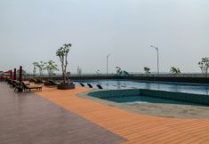 Swimming Pool 6 Elegant and Nice Studio at Osaka Riverview PIK 2 Apartment By Travelio
