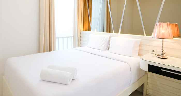 Bilik Tidur Luxurious 2BR Apartment at The Via and The Vue Ciputra World By Travelio