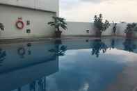 Swimming Pool Serene Designed and Cozy Stay 2BR at Braga City Walk Apartment By Travelio