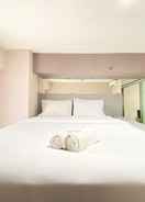 BEDROOM Serene Designed and Cozy Stay 2BR at Braga City Walk Apartment By Travelio