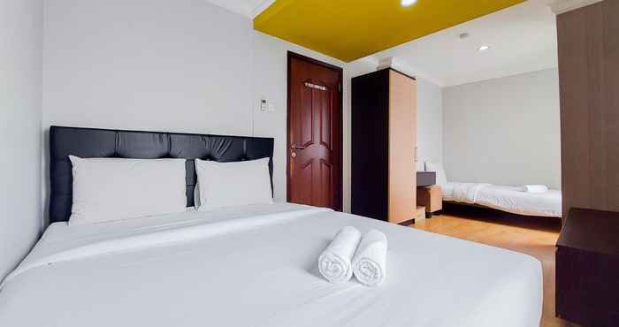 Bedroom Simply Look and Comfort 2BR at Great Western Apartment By Travelio