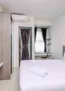 BEDROOM Nice Studio Apartment at 7th Floor Transpark Cibubur By Travelio