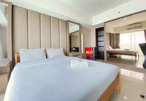 Bedroom Luxury 2BR at Tamansari La Grande Apartment By Travelio