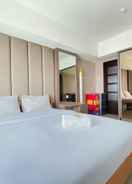 BEDROOM Luxury 2BR at Tamansari La Grande Apartment By Travelio
